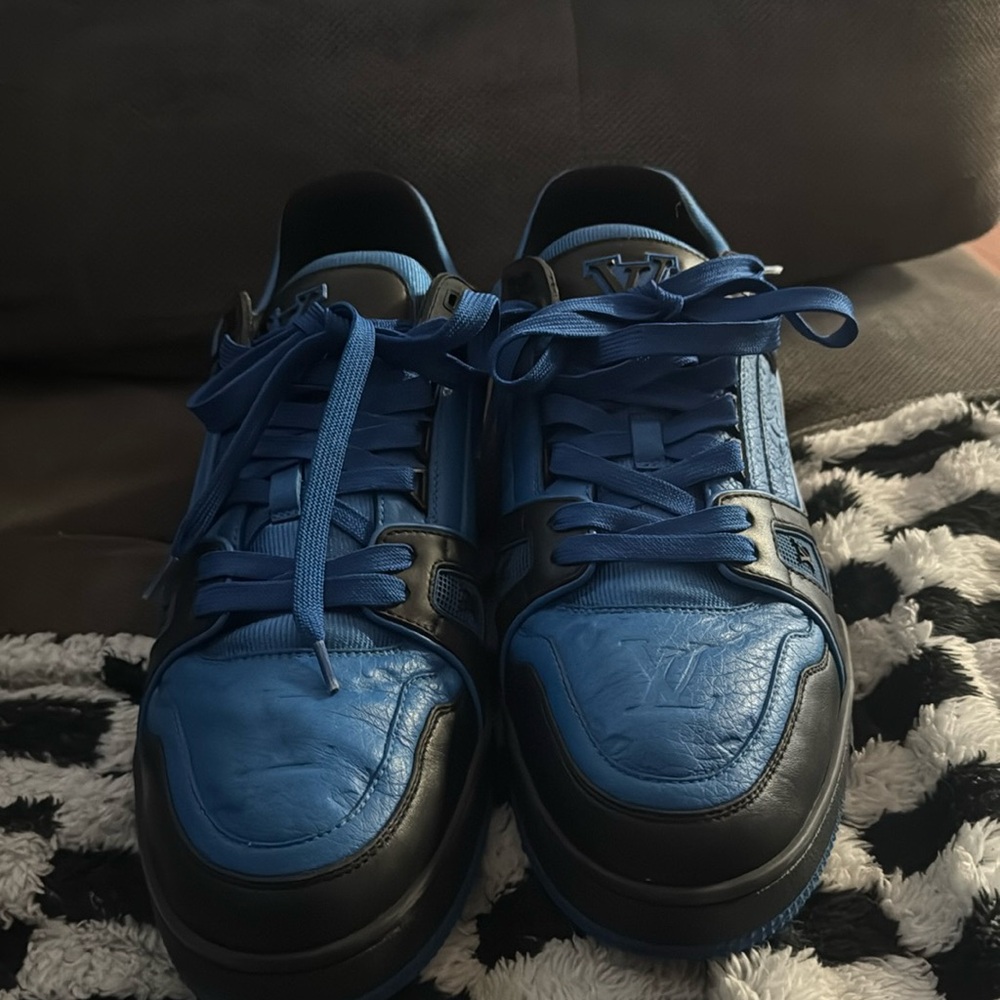 louis vuitton,size 10,blue